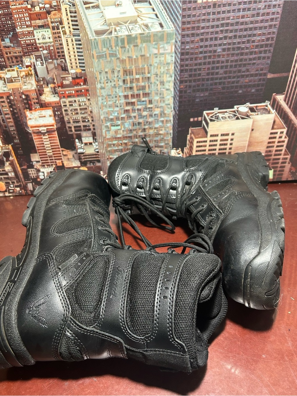 Men's thorogood black boots